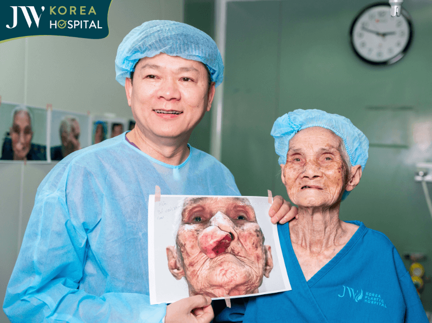 cụ Khoan sau khi phẫu thuật thành công khối U