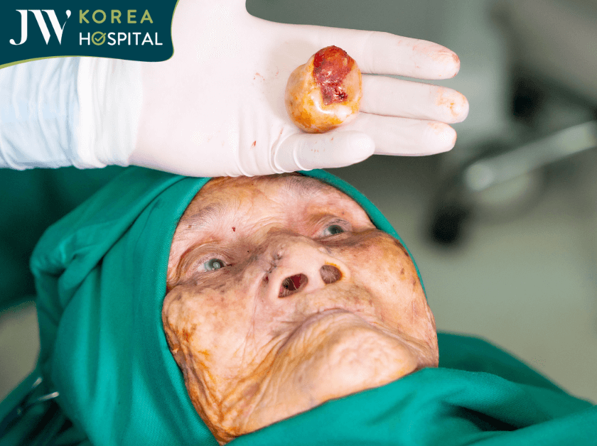 khối u được xử lý thành công